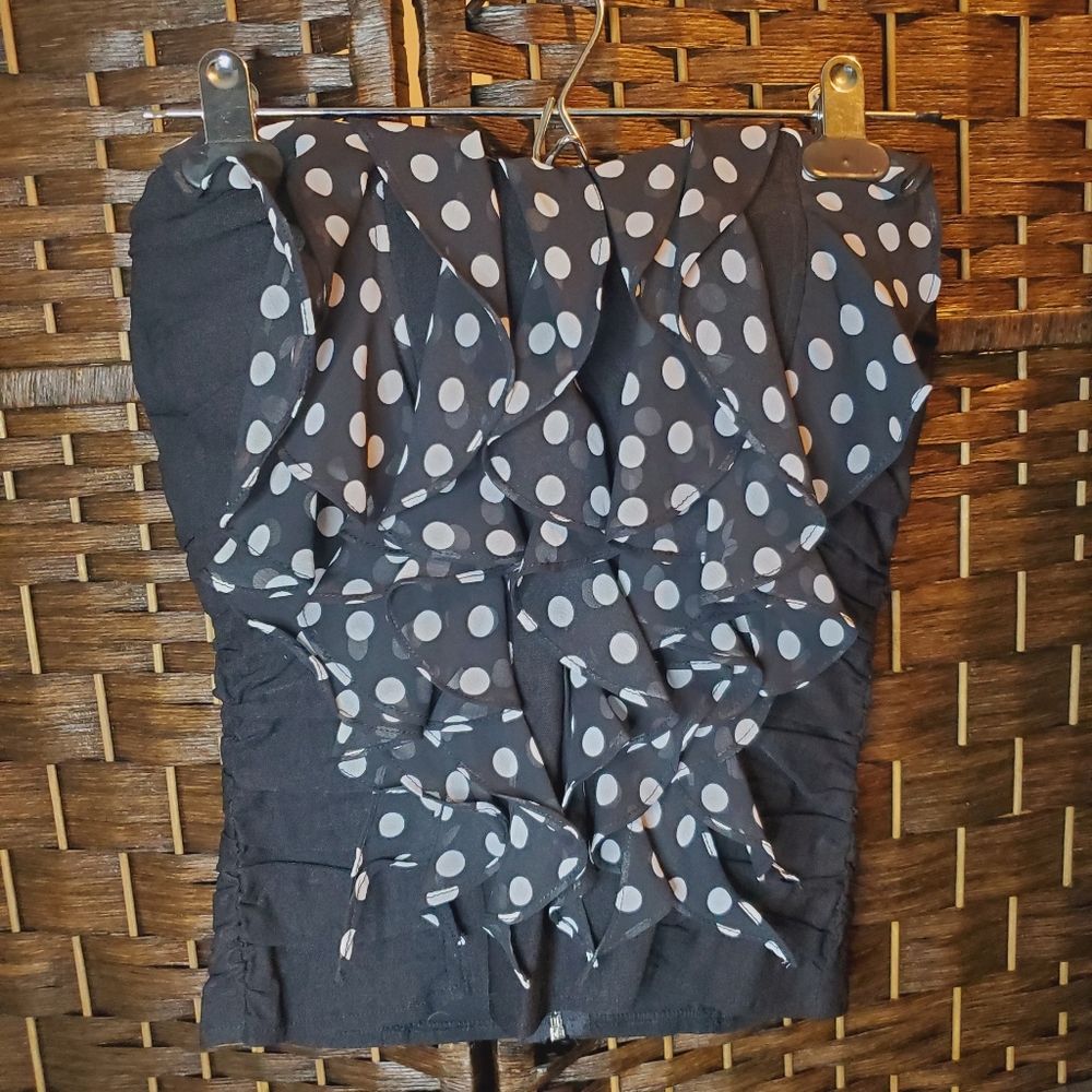 Strapless shirt